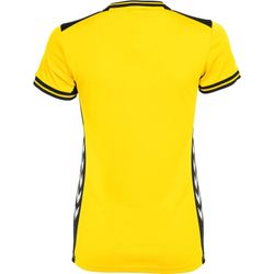 Voorvertoning: Hummel Lyon Shirt Korte Mouw Dames - Geel / Zwart