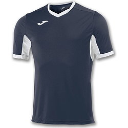Joma Champion IV Shirt Korte Mouw Heren - Marine / Wit