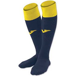 Joma Calcio 24 Chaussettes De Football - Marine / Jaune