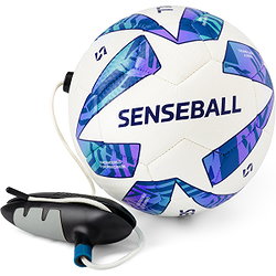 Senseball Football - Blanc / Bleu