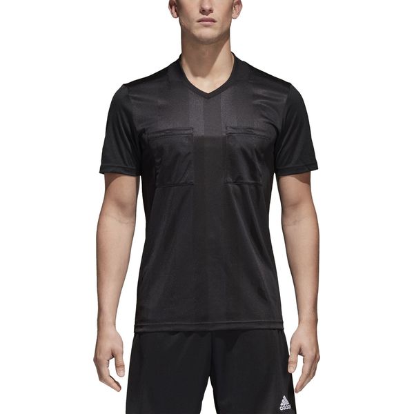 Adidas Ref18 Scheidsrechtersshirt Korte Mouw Heren - Zwart
