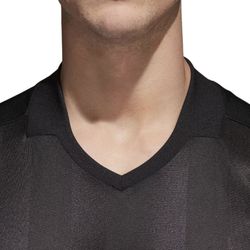 Voorvertoning: Adidas Ref18 Scheidsrechtersshirt Korte Mouw Heren - Zwart