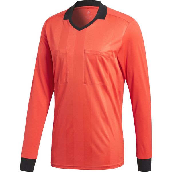 Adidas Ref18 Scheidsrechtersshirt Lange Mouw Heren - Bright Red