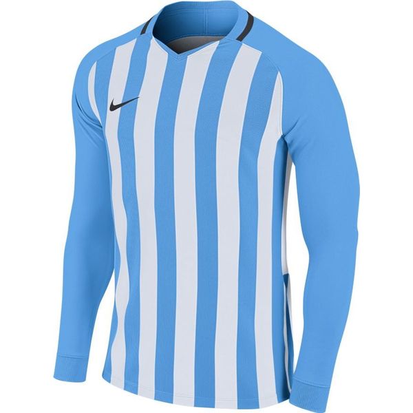 Ontslag nemen Taiko buik storm Nike Striped Division III Voetbalshirt Lange Mouw voor Kinderen |  Hemelsblauw - Wit | Teamswear
