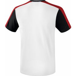 Présentation: Erima Premium One 2.0 T-Shirt Enfants - Blanc / Noir / Rouge / Jaune