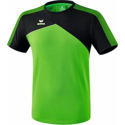Voorvertoning: Erima Premium One 2.0 T-Shirt Kinderen - Green / Zwart / Wit