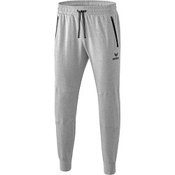 Erima Essential Sweathose Kinder - Hellgrau Meliert / Schwarz