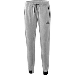 Erima Essential Sweathose Damen - Hellgrau Meliert / Schwarz
