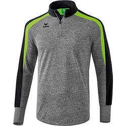 Erima Liga 2.0 Trainingstrui Kinderen - Grey Melange / Zwart / Green Gecko
