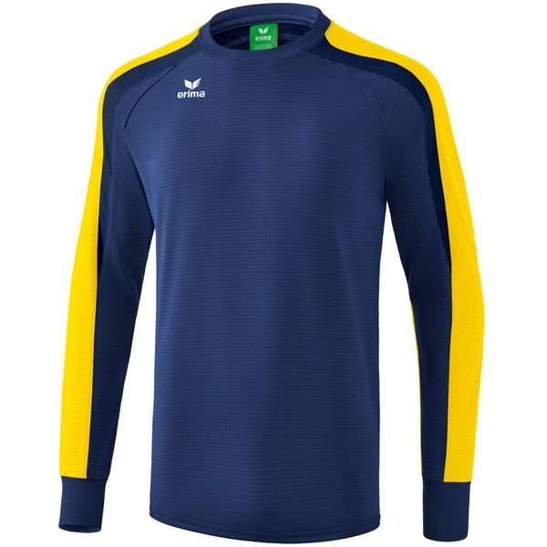 Erima Liga 2.0 Sweatshirt Kinderen - New Navy / Geel / Donker Navy
