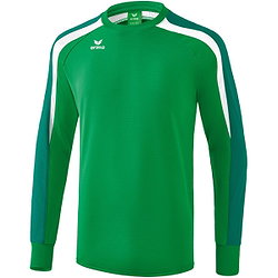 Erima Liga 2.0 Sweatshirt Kinderen - Smaragd / Evergreen / Wit