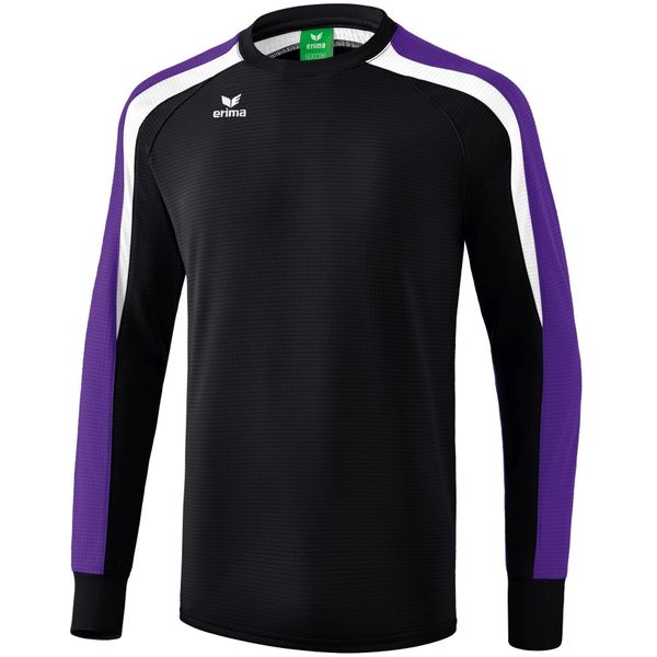 Erima Liga 2.0 Sweatshirt Heren - Zwart / Donker Violet / Wit