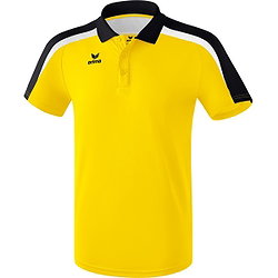 Erima Liga 2.0 Polo Enfants - Jaune / Noir / Blanc