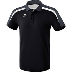 Erima Liga 2.0 Polo Enfants - Noir / Blanc / Gris Foncé