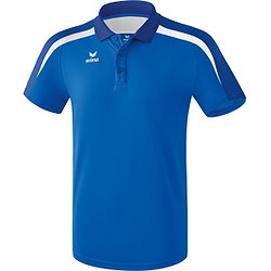 Erima Liga 2.0 Polo Enfants - New Royal / True Blue / Blanc
