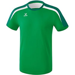 Erima Liga 2.0 T-Shirt Kinderen - Smaragd / Evergreen / Wit