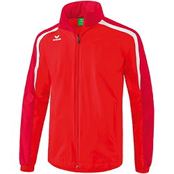 Erima Liga 2.0 Allwetterjacke Herren - Rot / Dunkelrot / Weiß