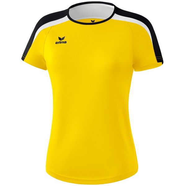Erima Liga 2.0 T-Shirt Dames - Geel / Zwart / Wit
