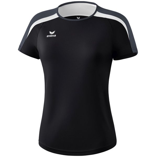 Erima Liga 2.0 T-Shirt Femmes - Noir / Blanc / Gris Foncé