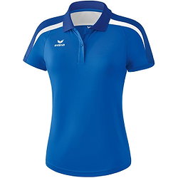 Erima Liga 2.0 Polo Dames - New Royal / True Blue / Wit