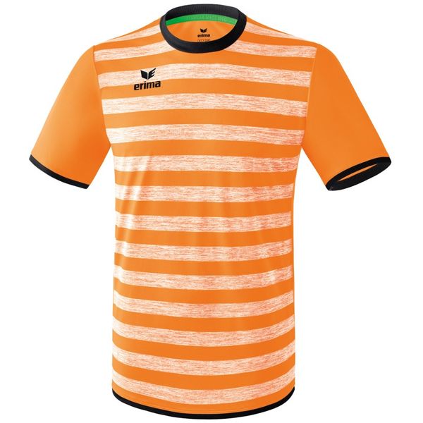passage Suri Oprecht Erima Barcelona Shirt Korte Mouw voor Kinderen | Neon Oranje - Zwart |  Teamswear