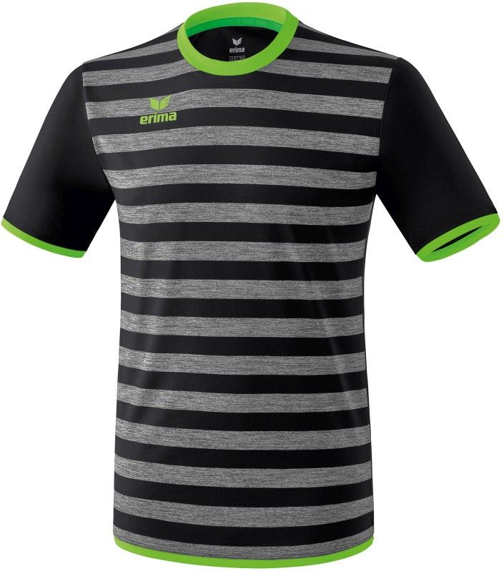 wrijving Beleefd Outlook Erima Barcelona Shirt Korte Mouw voor Kinderen | Zwart - Green Gecko |  Teamswear