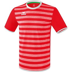 Erima Barcelona Maillot Manches Courtes Hommes - Rouge / Blanc
