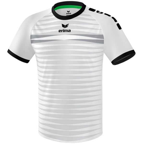 Erima Ferrara 2.0 Shirt Korte Mouw Kinderen - Wit / Zwart