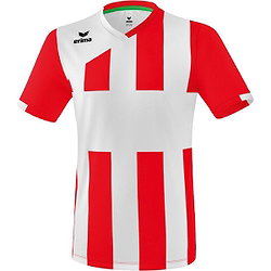 Erima Siena 3.0 Maillot Manches Courtes Hommes - Rouge / Blanc