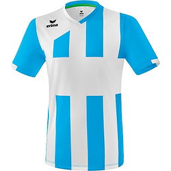 Erima Siena 3.0 Maillot Manches Courtes Hommes - Curaçao / Blanc