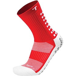 Trusox Mid-Calf Cushion Crew 3.0 Gripsokken - Rood