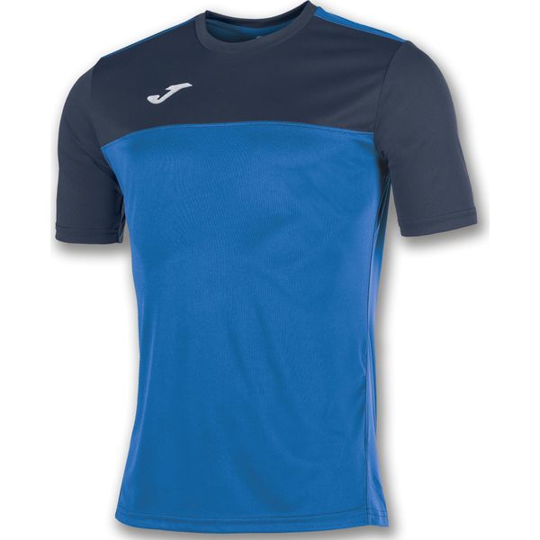 Joma Winner Maillot Manches Courtes Hommes - Royal / Marine