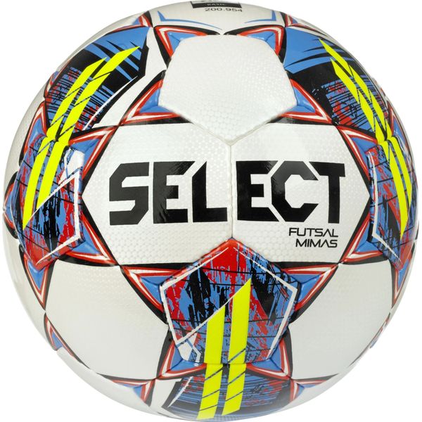Select Futsal Mimas V22 Voetbal - Wit / Blauw