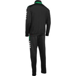 Voorvertoning: Hummel Valencia Trainingspak Polyester Heren - Zwart / Groen