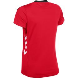Voorvertoning: Hummel Valencia T-Shirt Dames - Rood