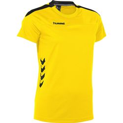 Voorvertoning: Hummel Valencia T-Shirt Dames - Geel