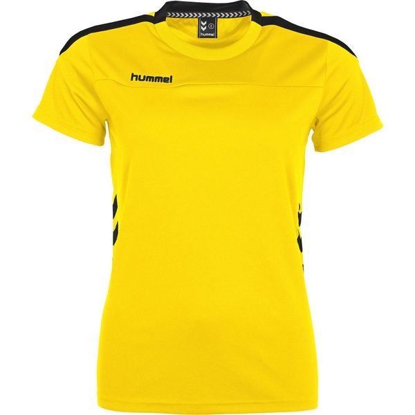 Hummel Valencia T-Shirt Dames - Geel