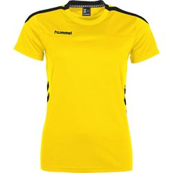 Voorvertoning: Hummel Valencia T-Shirt Dames - Geel