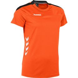 Voorvertoning: Hummel Valencia T-Shirt Dames - Oranje