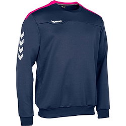 Hummel Valencia Top Round Neck Enfants - Marine / Magenta