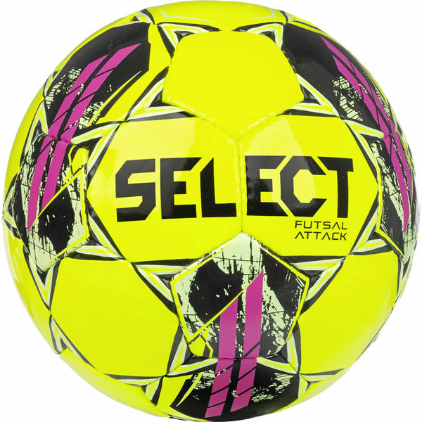Select Futsal Attack V22 (Shiny) Football - Jaune