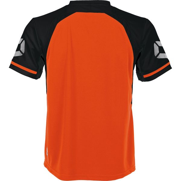 Stanno Liga Shirt Korte Mouw Heren - Shocking Orange / Zwart