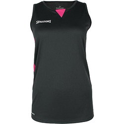 Spalding 4Her III Basketbalshirt Dames - Antraciet / Roze