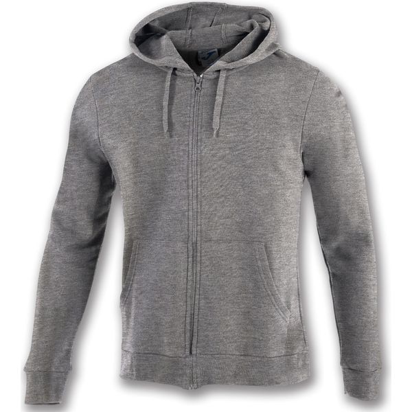 Joma Argos II Sweater Met Rits Kinderen - Grijs Gemeleerd
