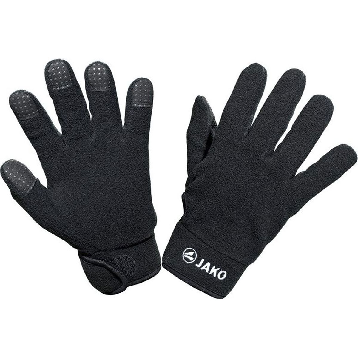 Jako Fleece Spelershandschoenen Kinderen - Zwart