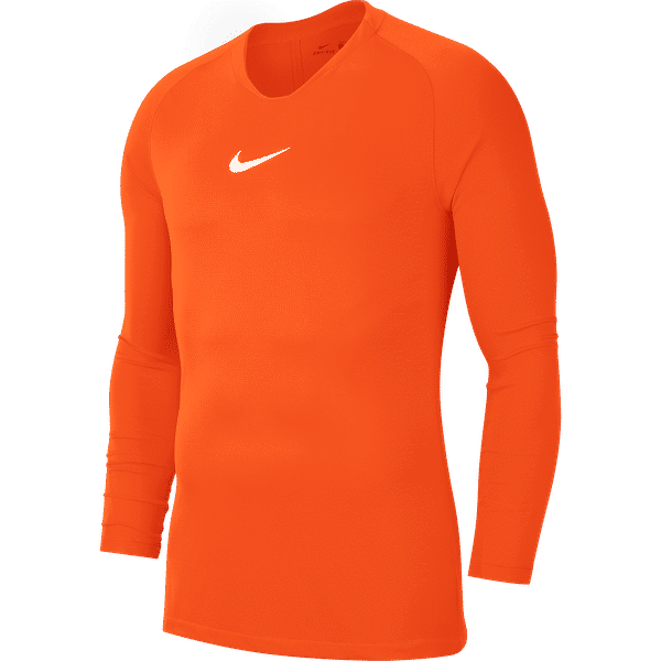 Nike Park First Shirt Lange Mouw voor Heren | Oranje | Teamswear