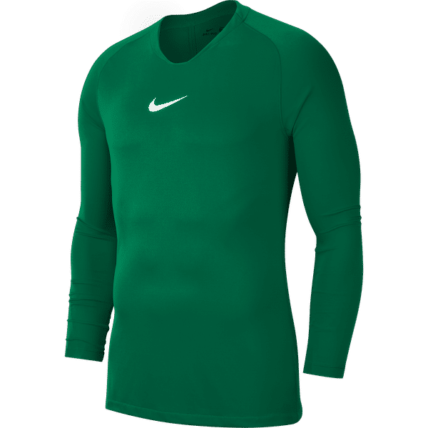 nevel verontschuldiging Onderbreking Nike Park First Layer Shirt Lange Mouw voor Kinderen | Groen | Teamswear