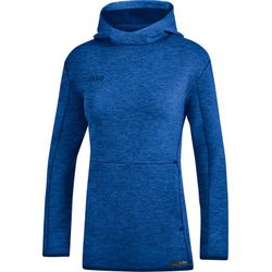 Voorvertoning: Jako Premium Basics Sweater Met Kap Dames - Royal Gemeleerd
