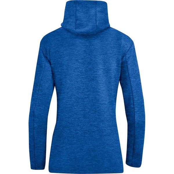 Jako Premium Basics Sweater Met Kap Dames - Royal Gemeleerd