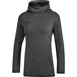 Jako Premium Basics Sweat À Capuchon Femmes - Anthracite Mélange